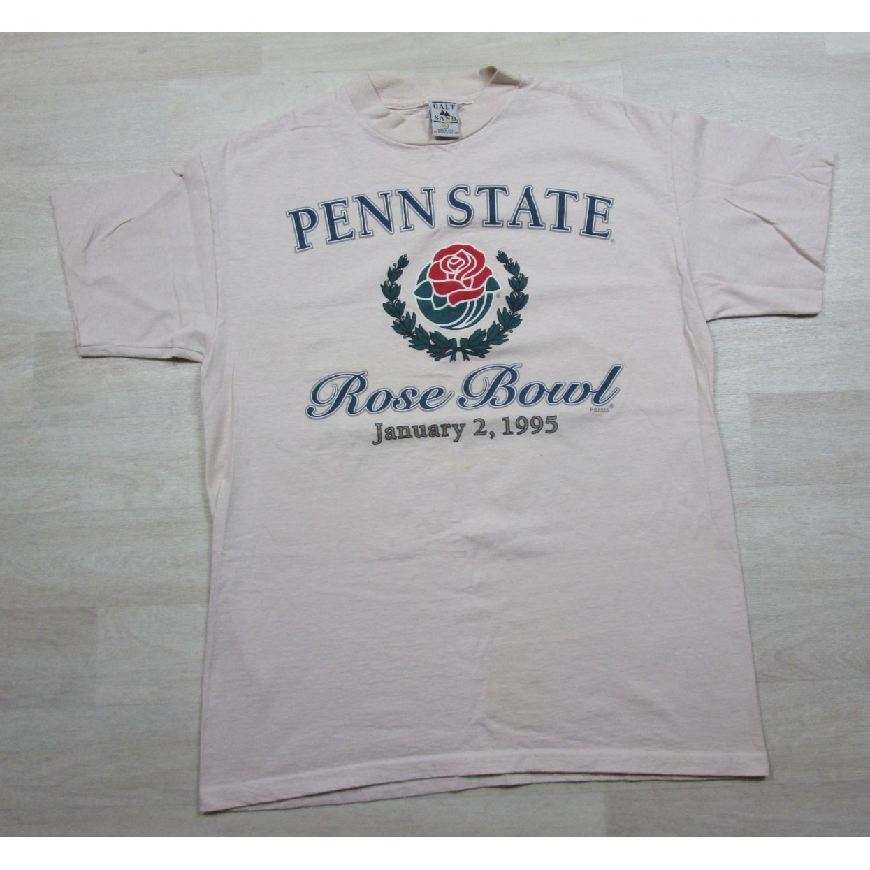 Vintage Penn State University Football 1995 Rose Bowl TShirt L Ncaa 1990s